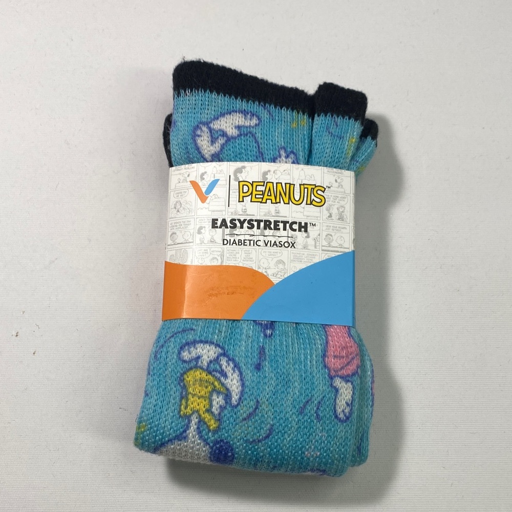 Peanuts EasyStretch Diabetic Socks - Multicolor